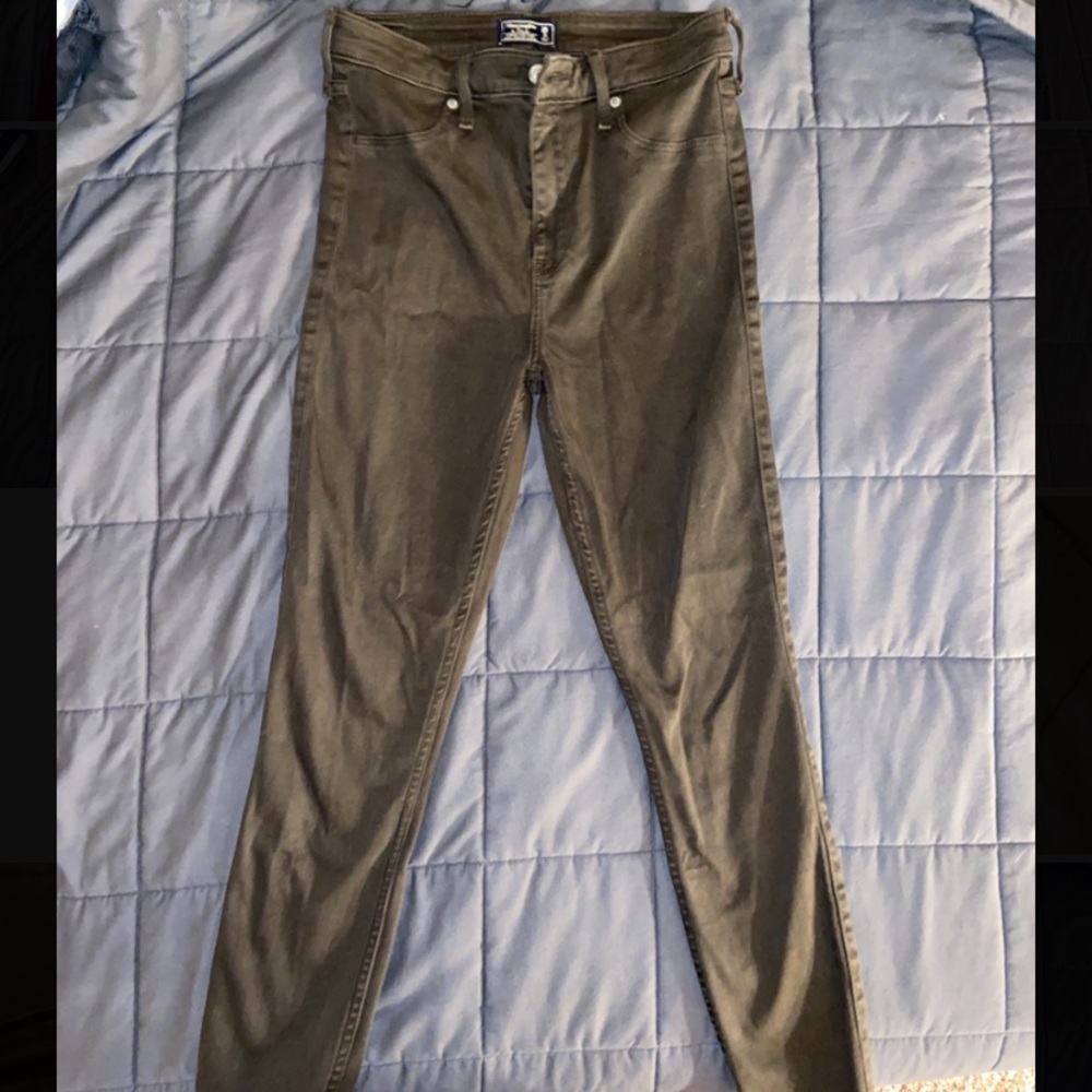 high waisted jeans